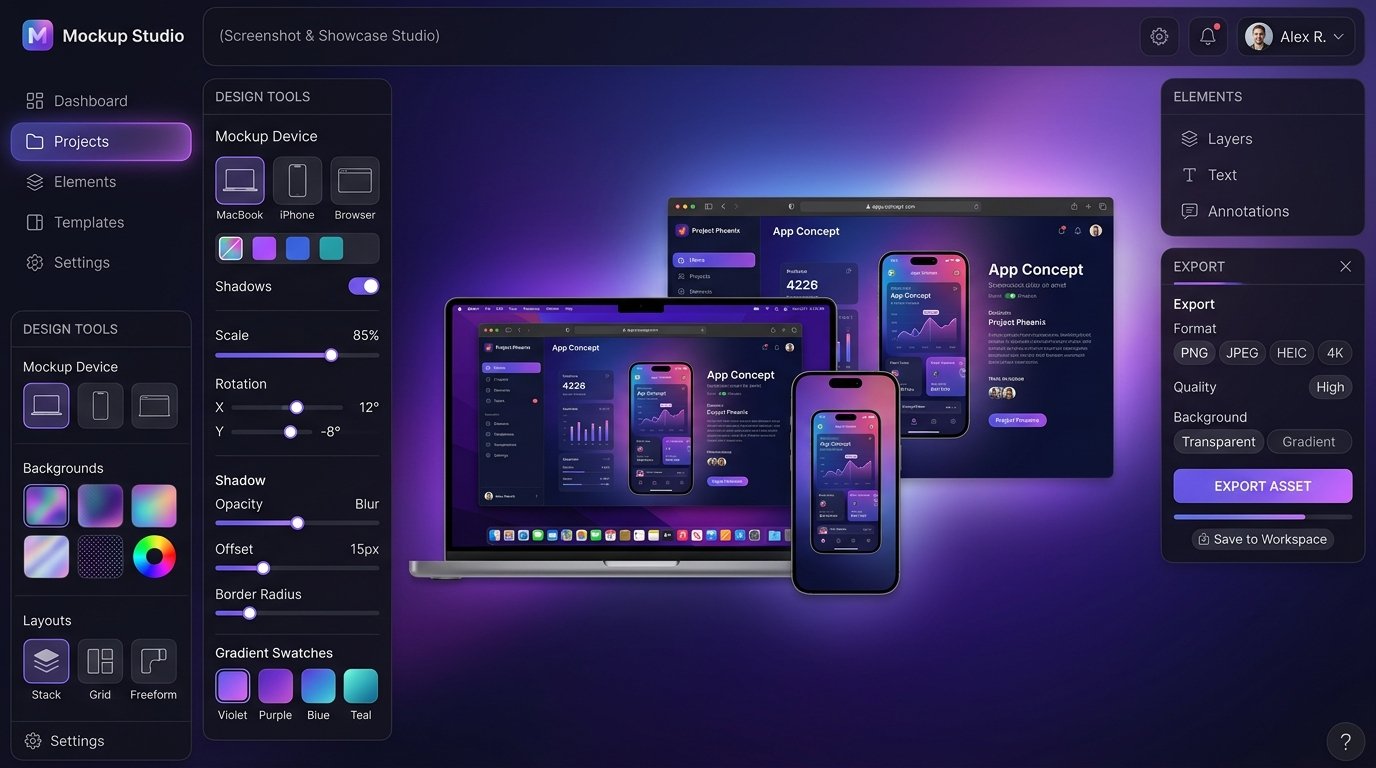 Device Screen Mockup Studio preview
