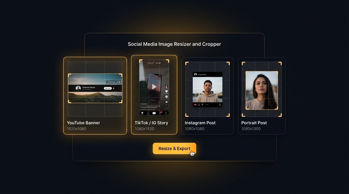 Social Media Image Resizer preview