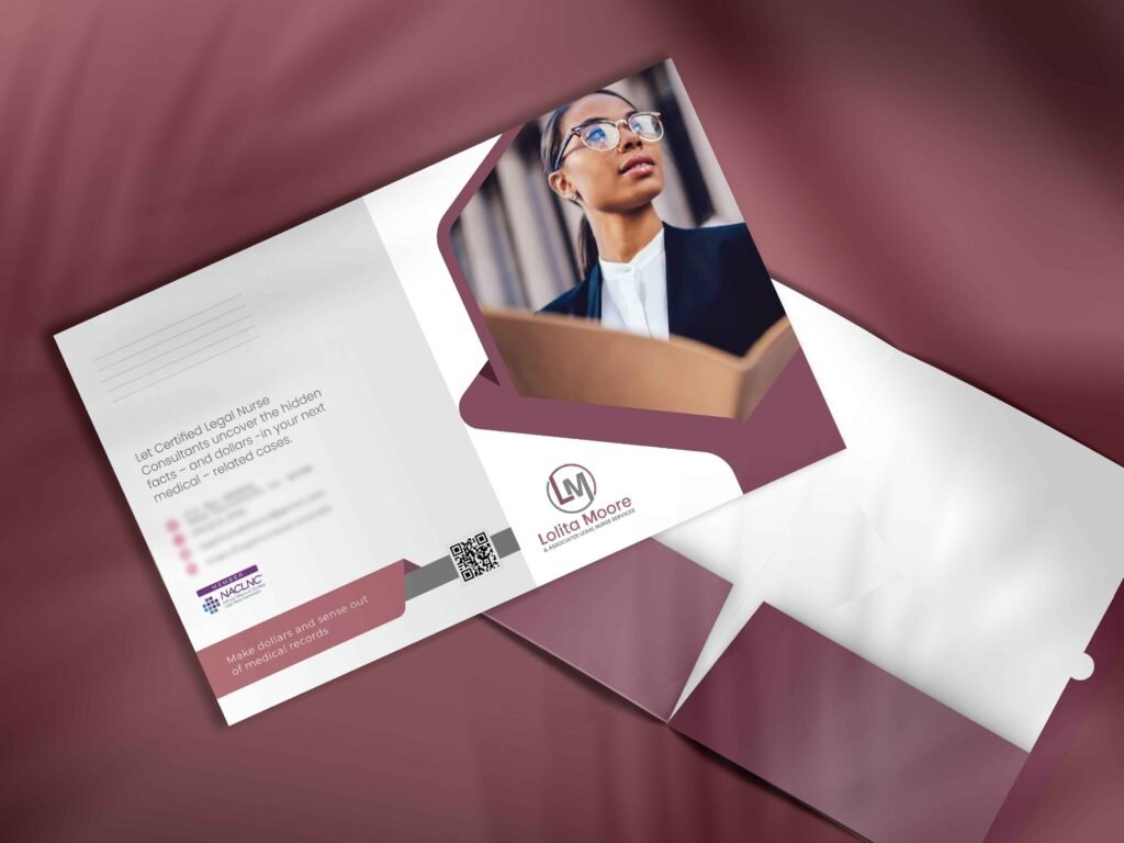 presentation folder mockup