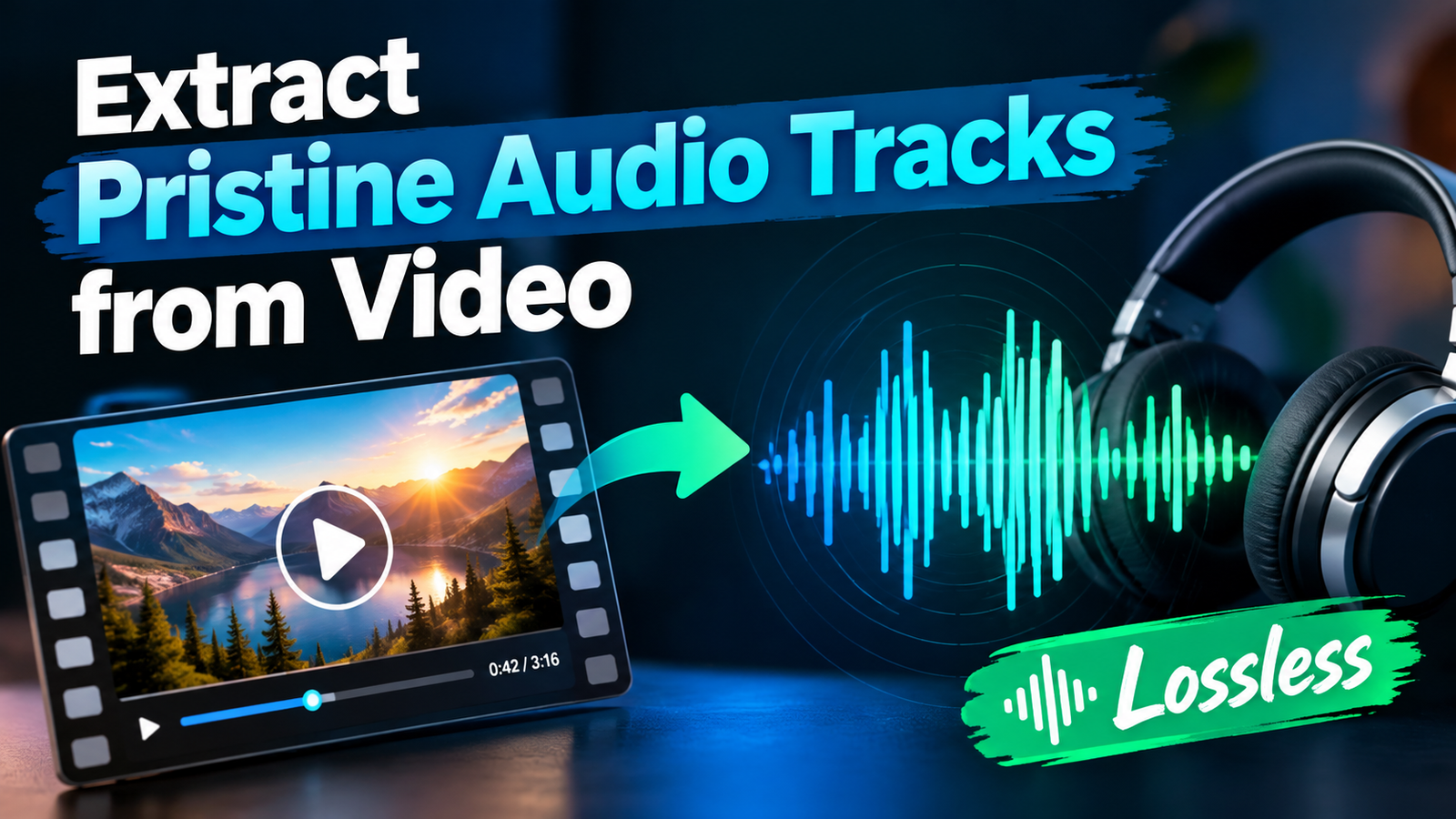 Extract Audio from Video with Lossless Demuxing in Piludi Audio Converter