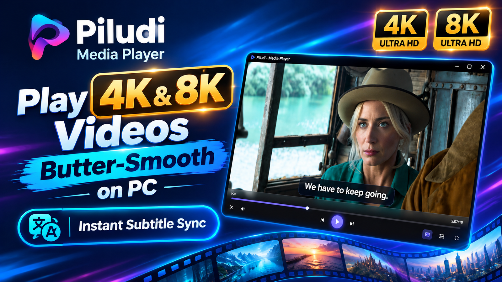Fix 4K Video Stuttering in Piludi Media Player on Windows 11